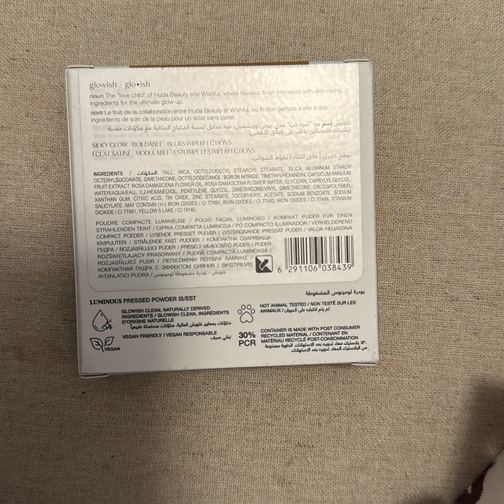 GloWish Luminous Pressed Powder Light Medium 04 NEW - Picture 10 of 10